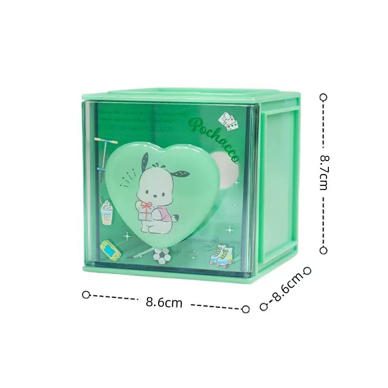 Sanrio Stack & Store Cubes - Clear Drawer Edition
