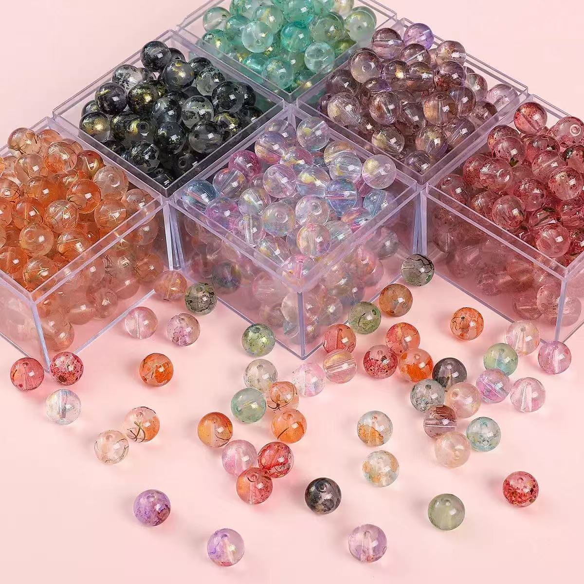 Glass Beads mix (pair match)