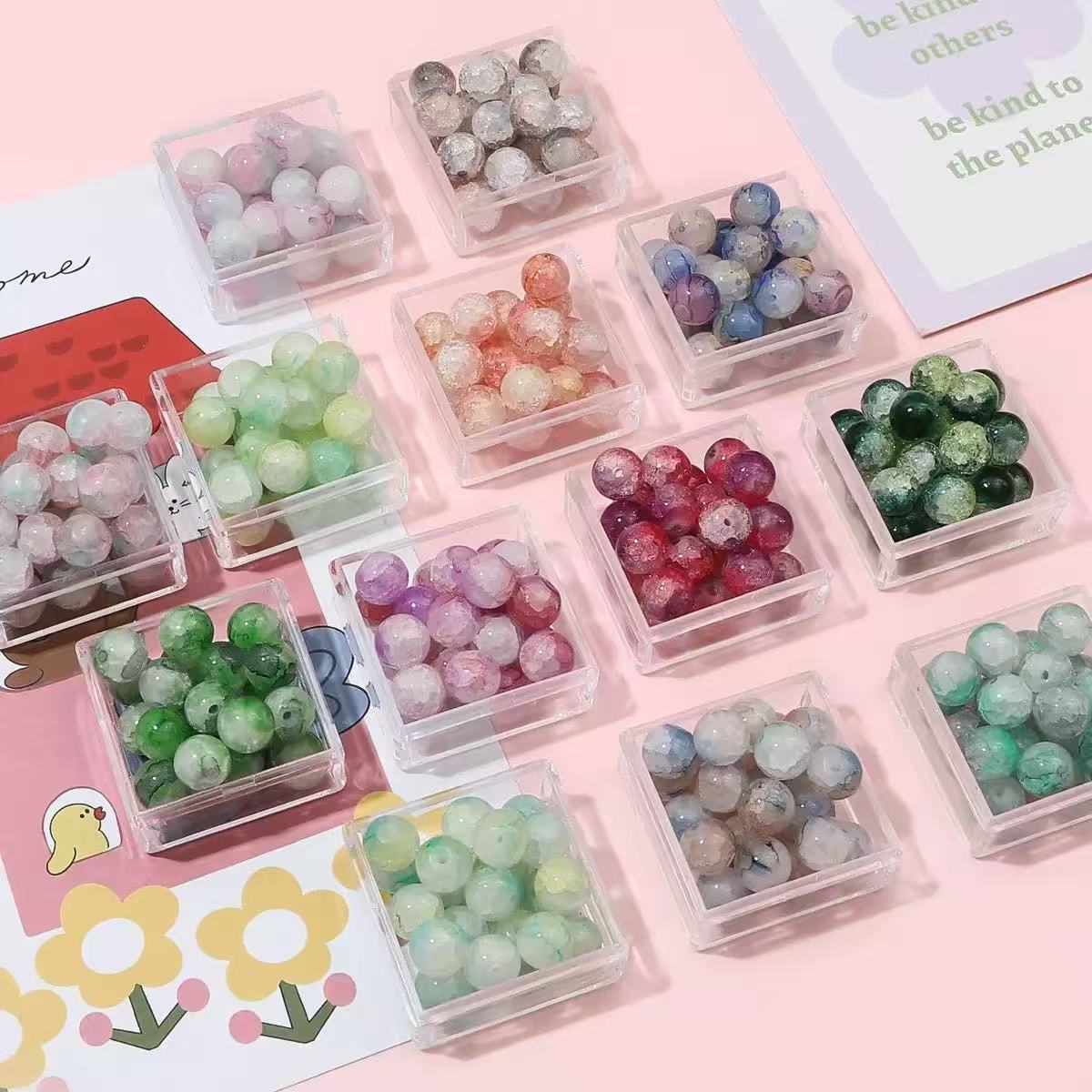Glass Beads mix (pair match)