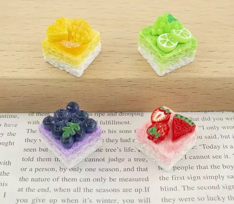 Kawaii Mini Food Resin Charms