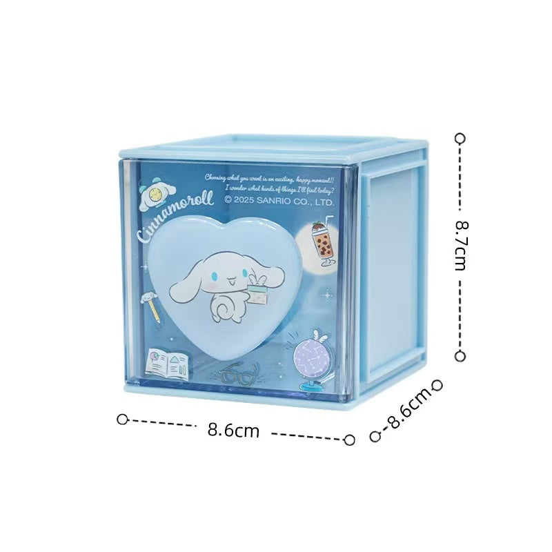 Sanrio Stack & Store Cubes - Clear Drawer Edition